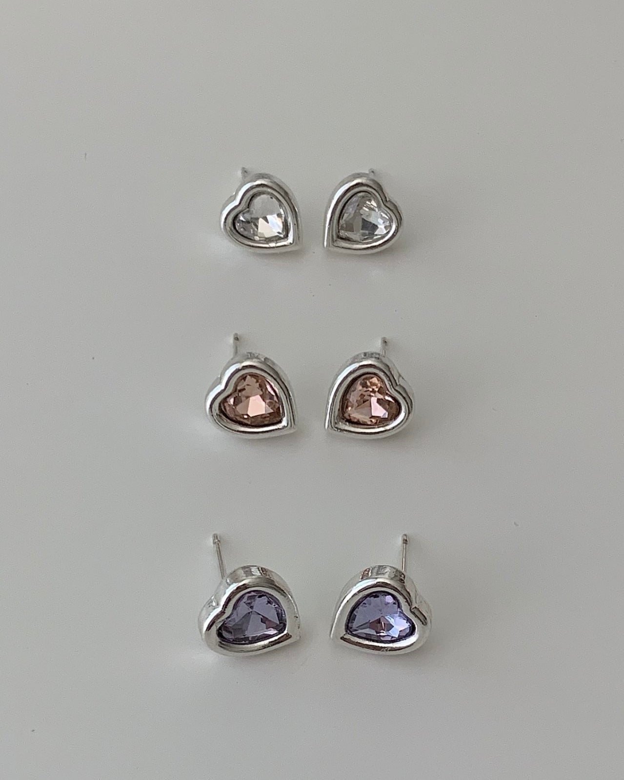 Aurora Heart Stud Earring