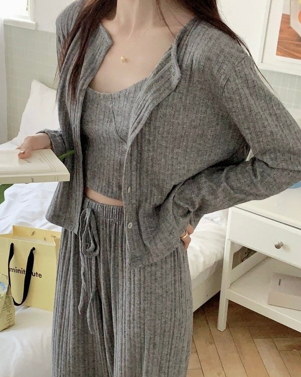 3 Pieces Pajama Set