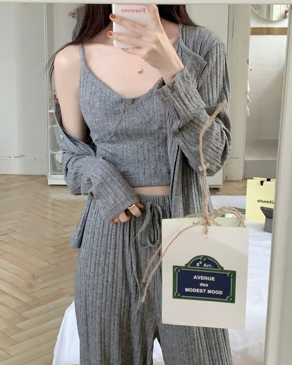 3 Pieces Pajama Set