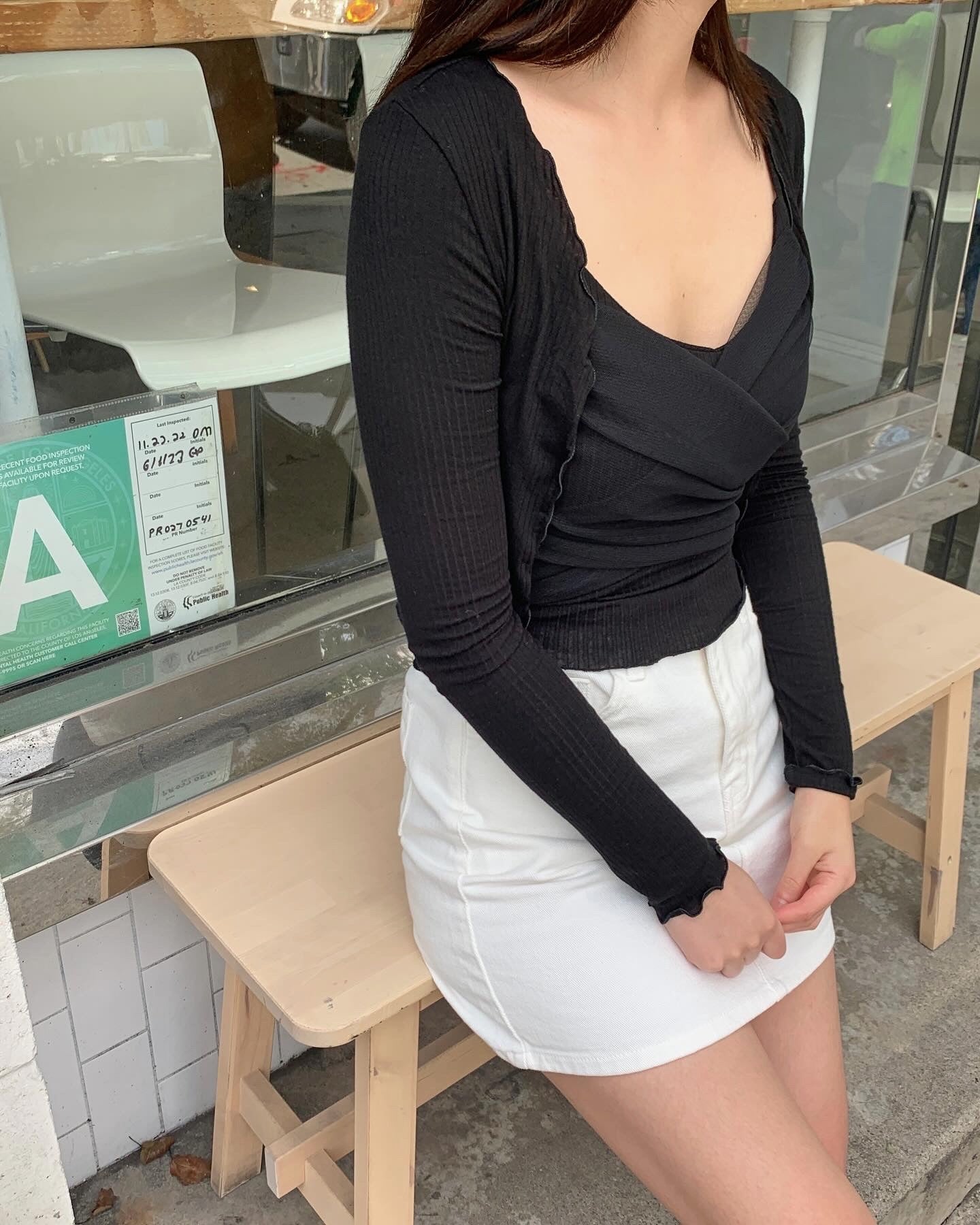 Mesh Tank Top Cardigan Set