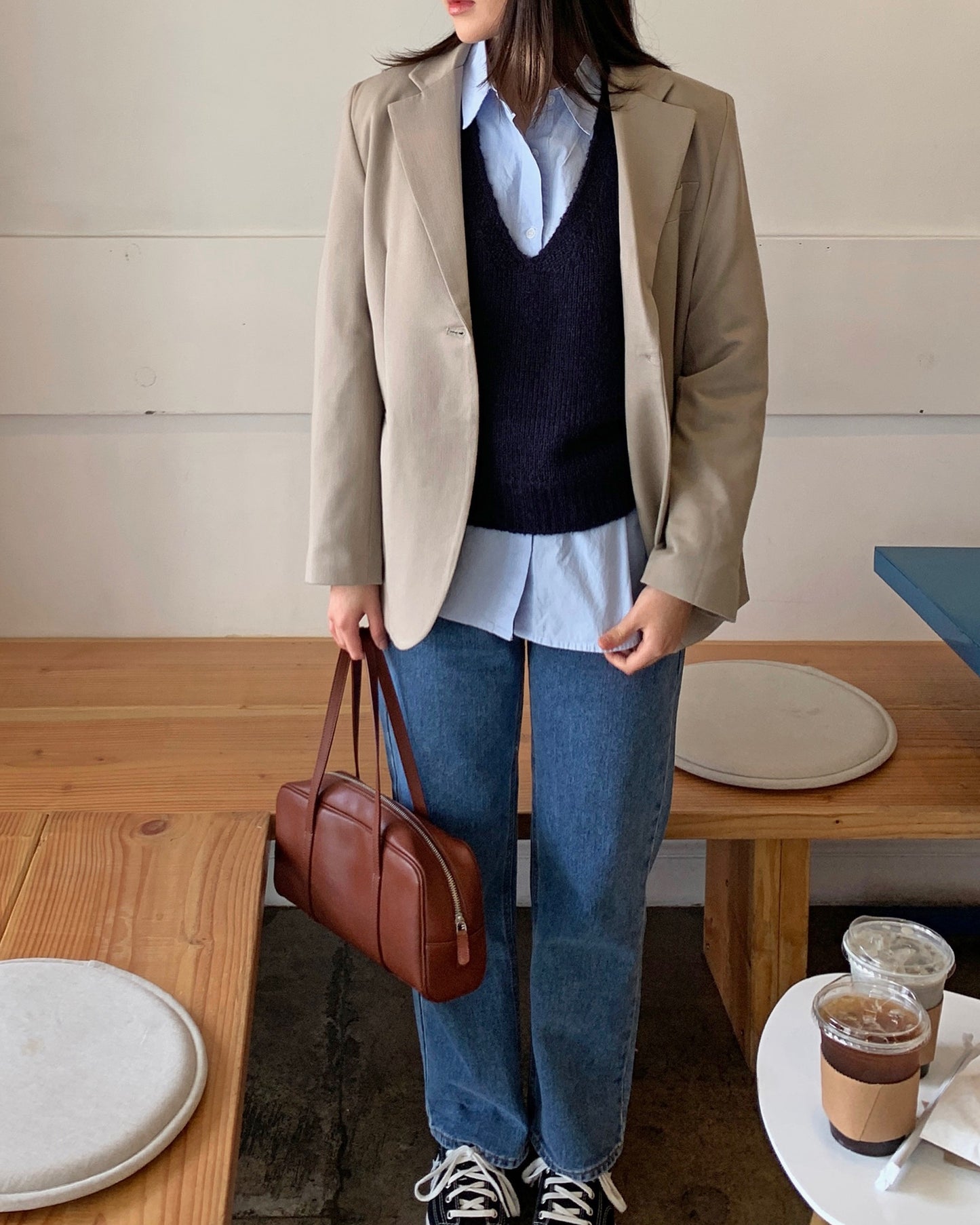Furry Wool Vest