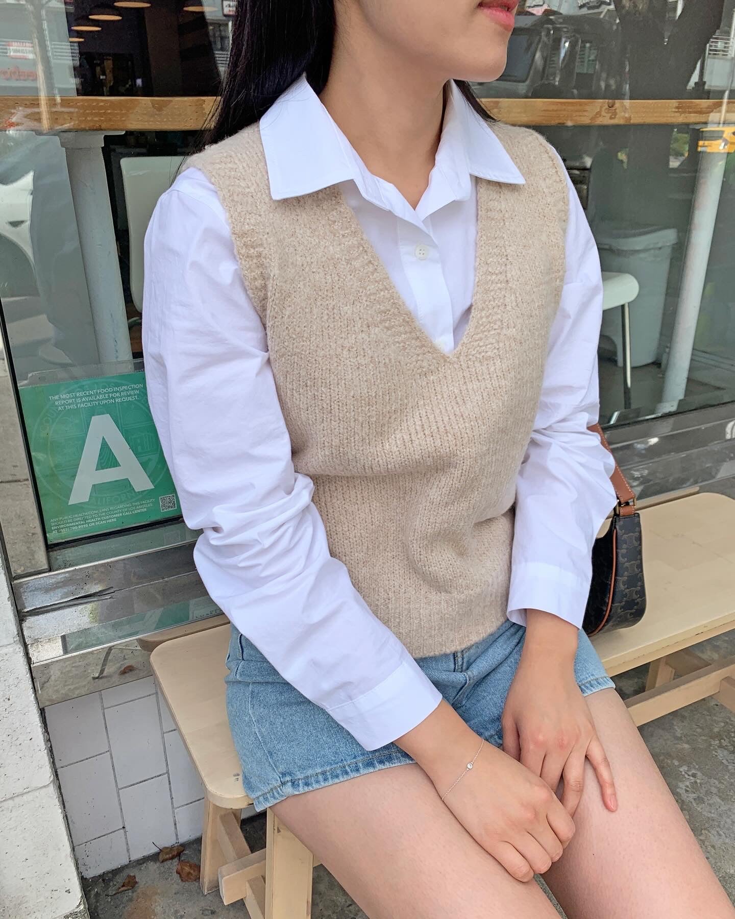 Furry Wool Vest