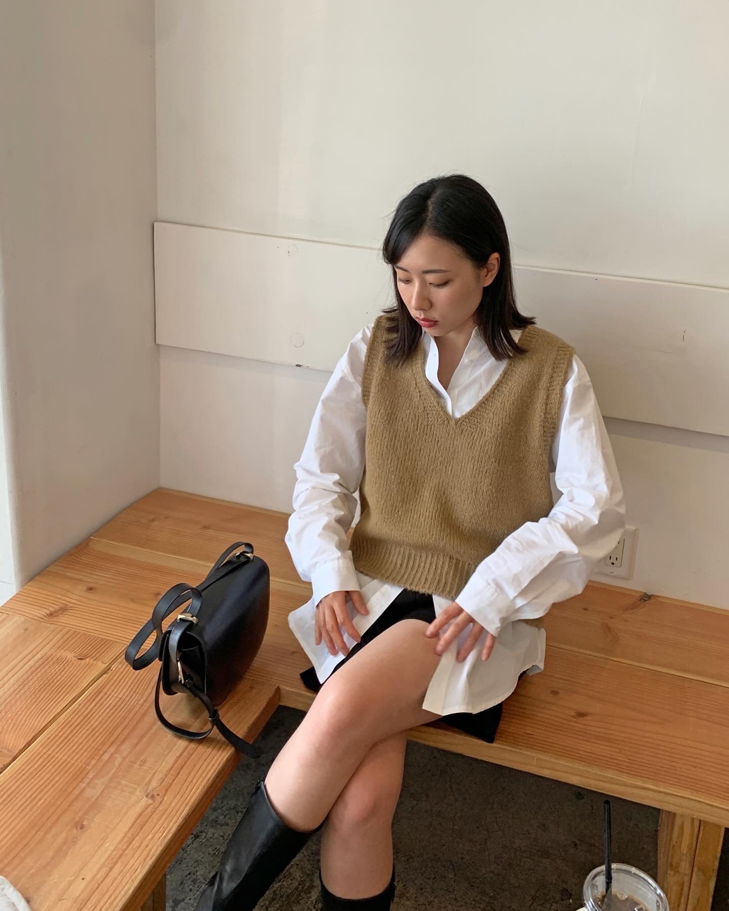 Furry Wool Vest