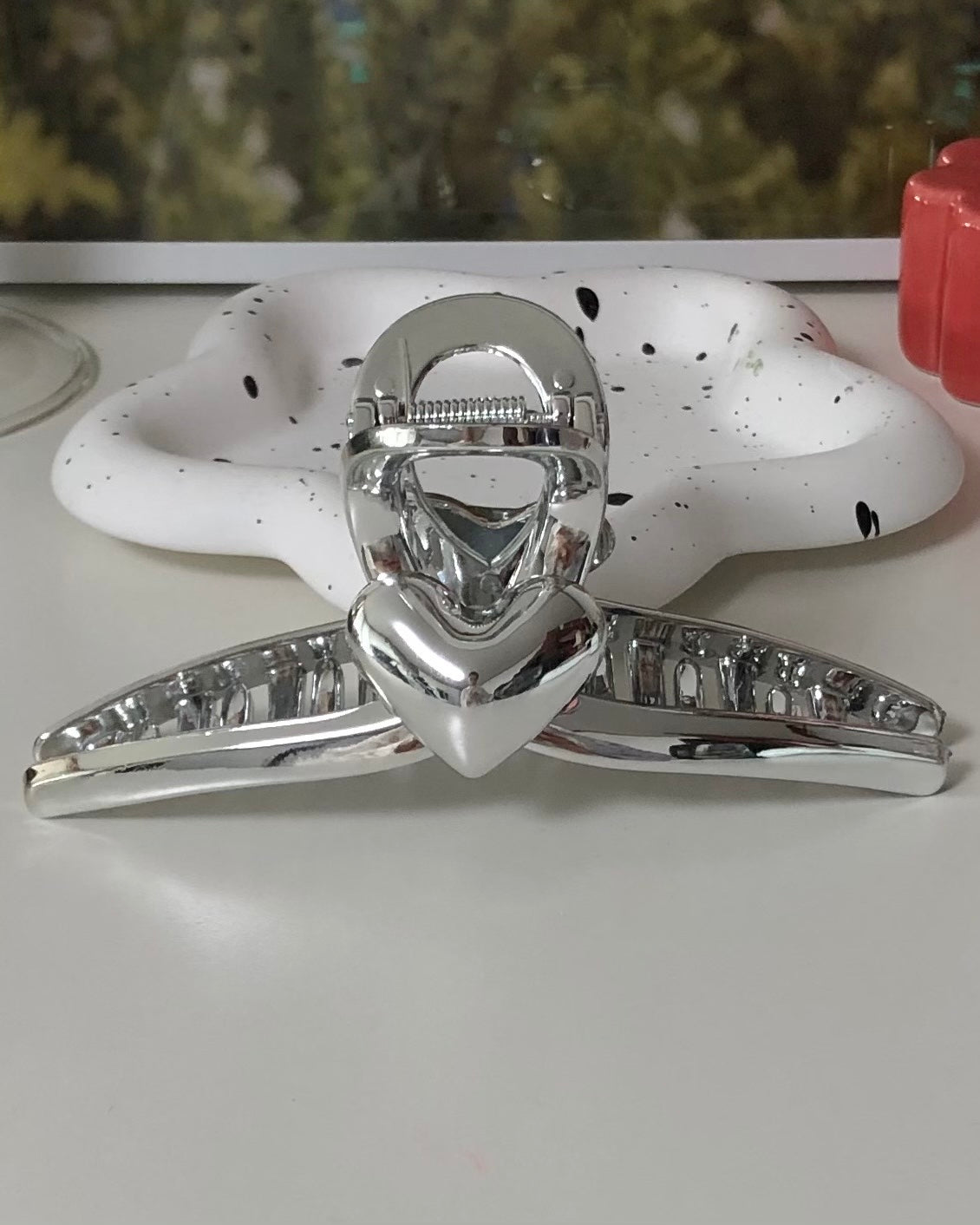 Silver Colored Acrylic Claws (2 Sizes)