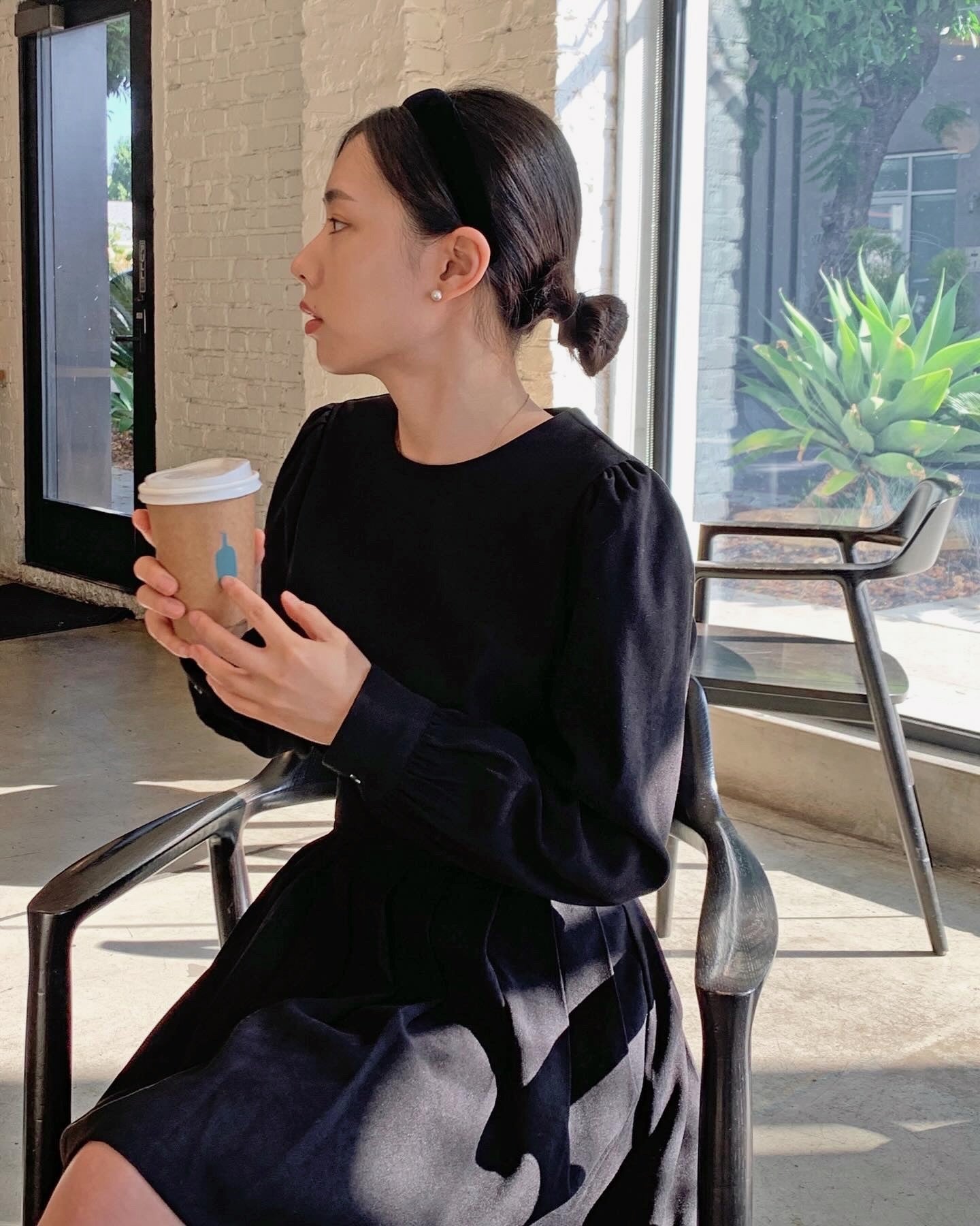 Pleated Shirring Dress