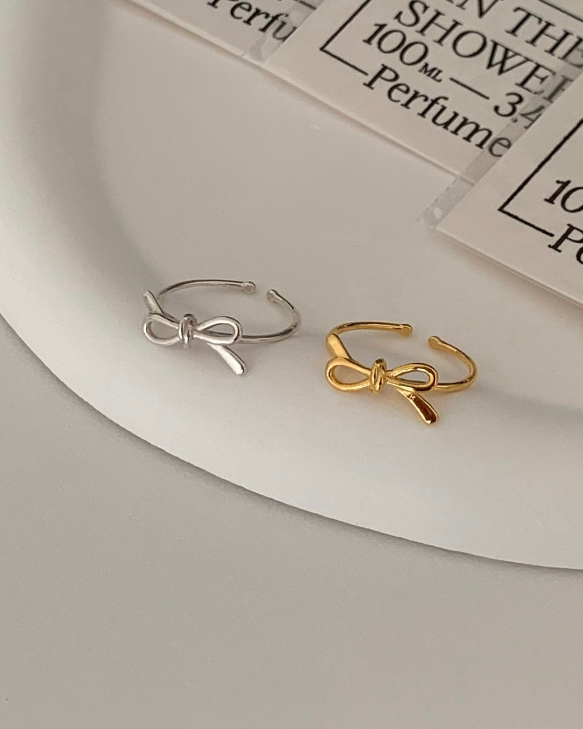925 Silver Ribbon Open Ring