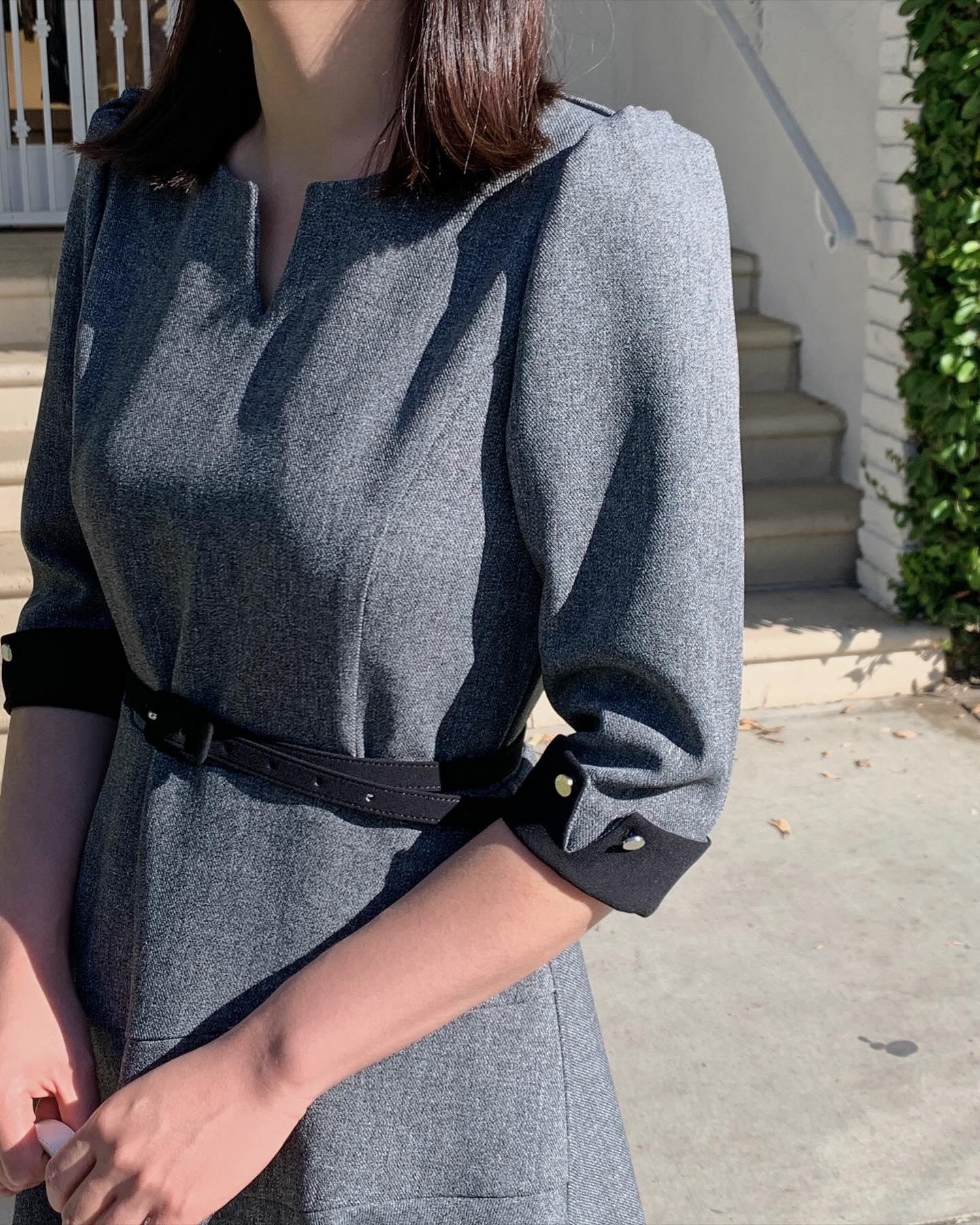 Flare Belt Dress