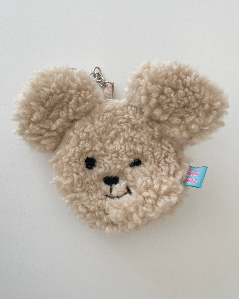 Smile Dog Pouch Keychain