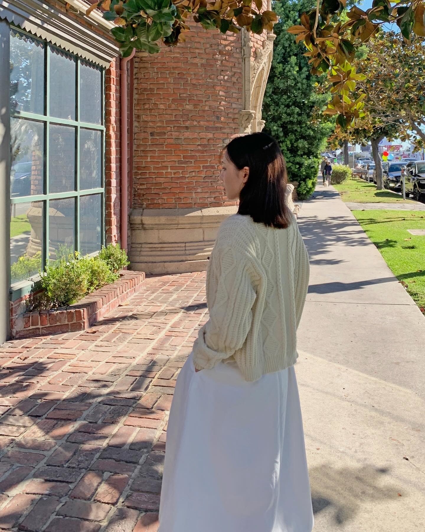 Flared Long Skirt