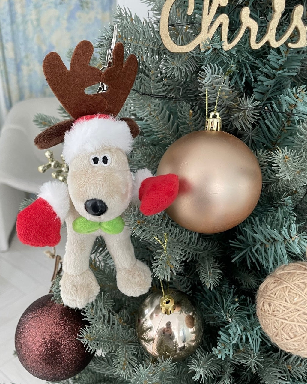 Rudolph Keychain
