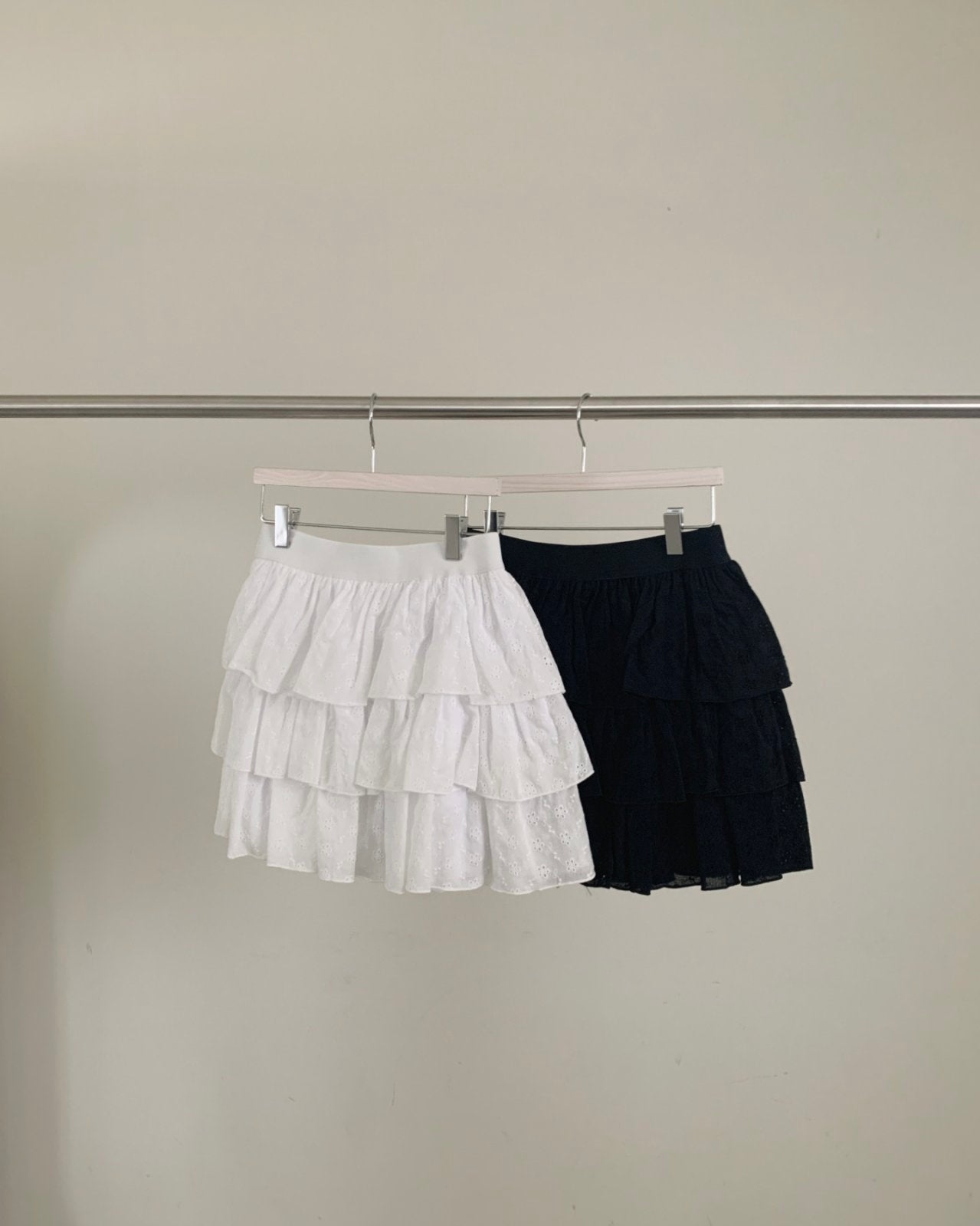 Embroidered Mini Skort