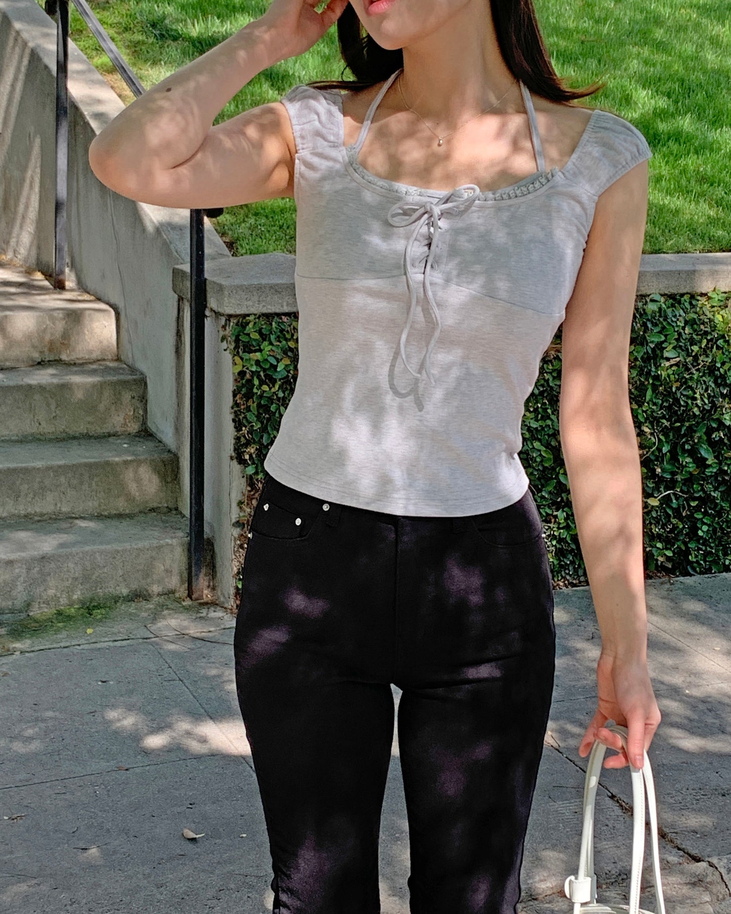 Layered Halter Top