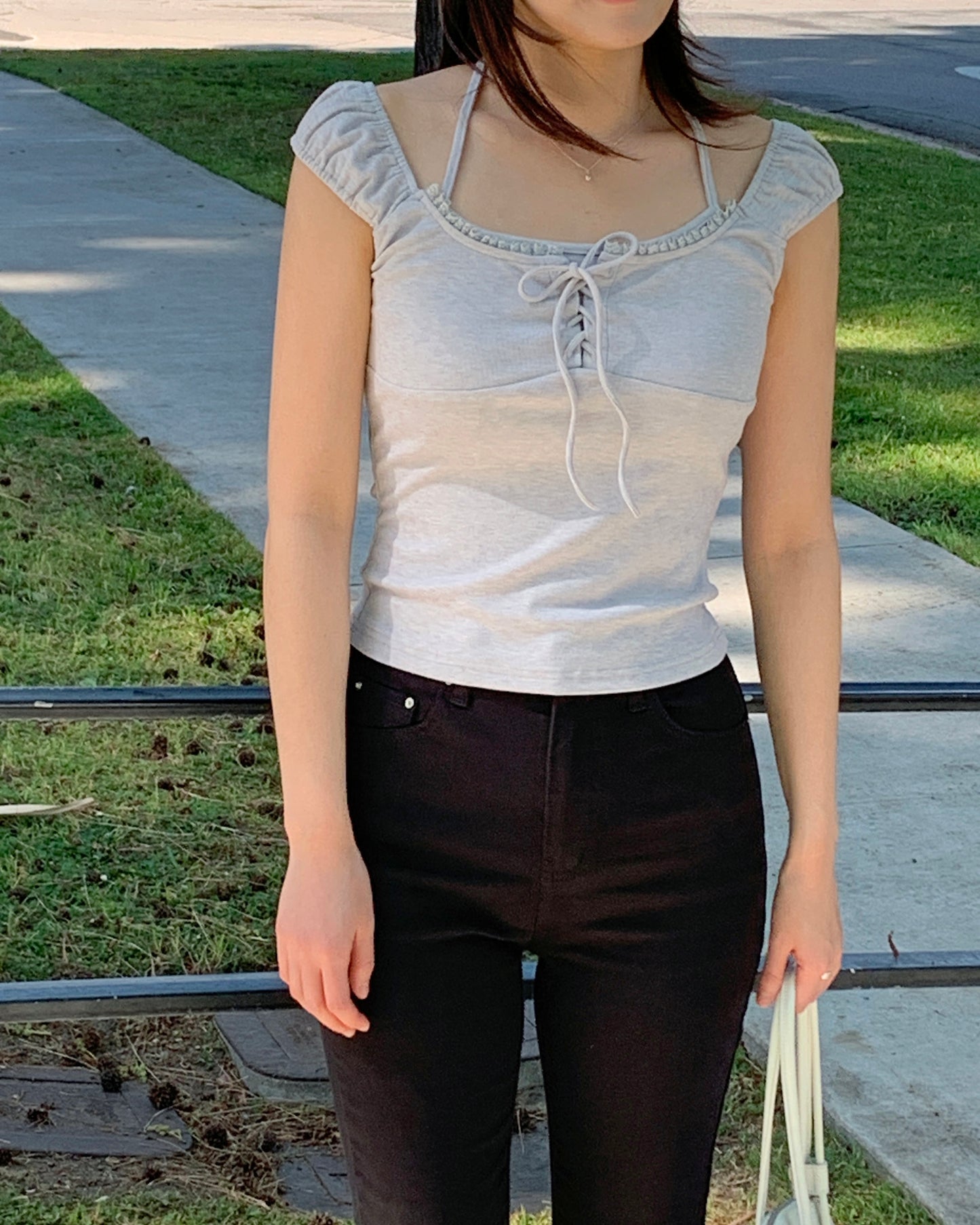 Layered Halter Top