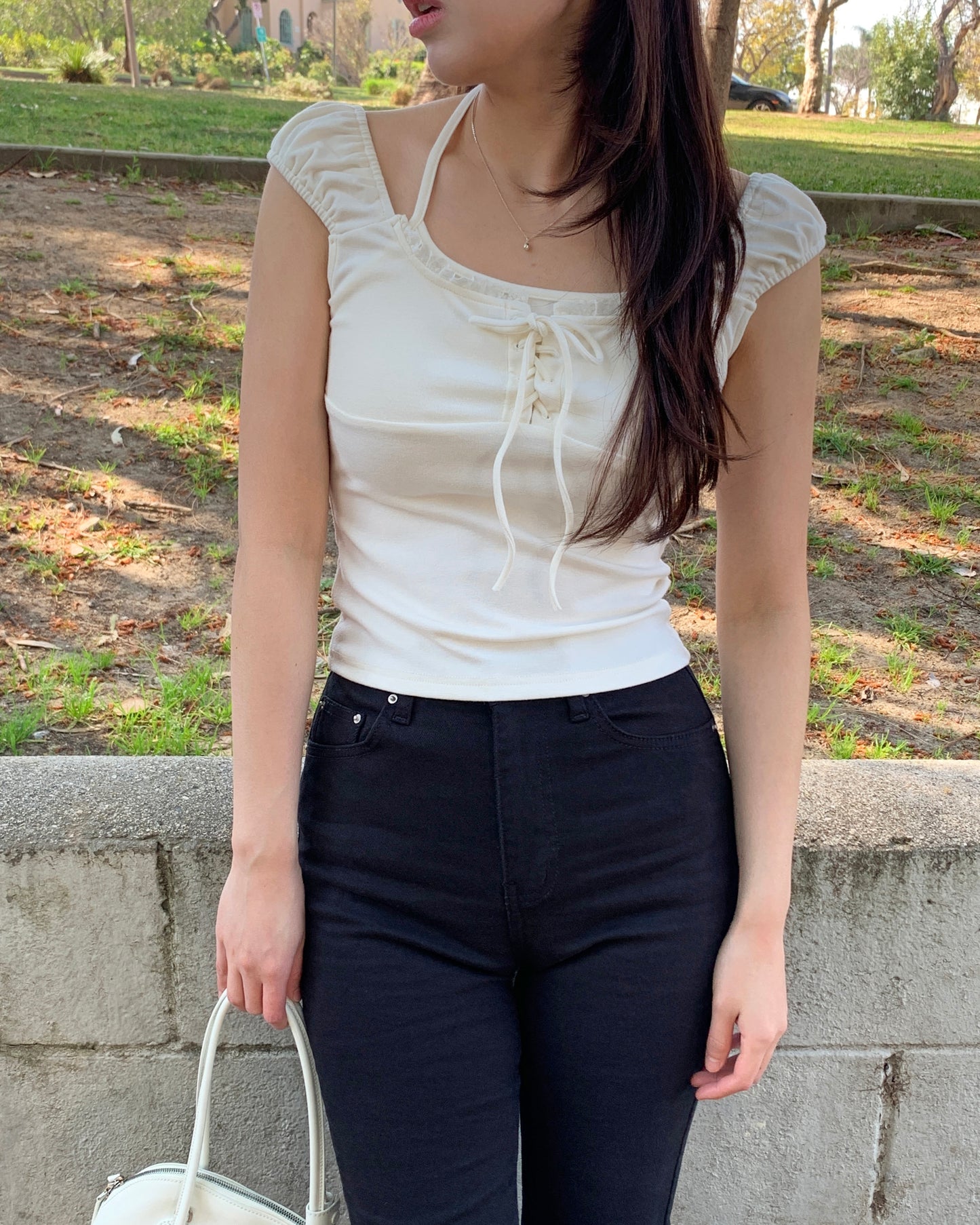 Layered Halter Top