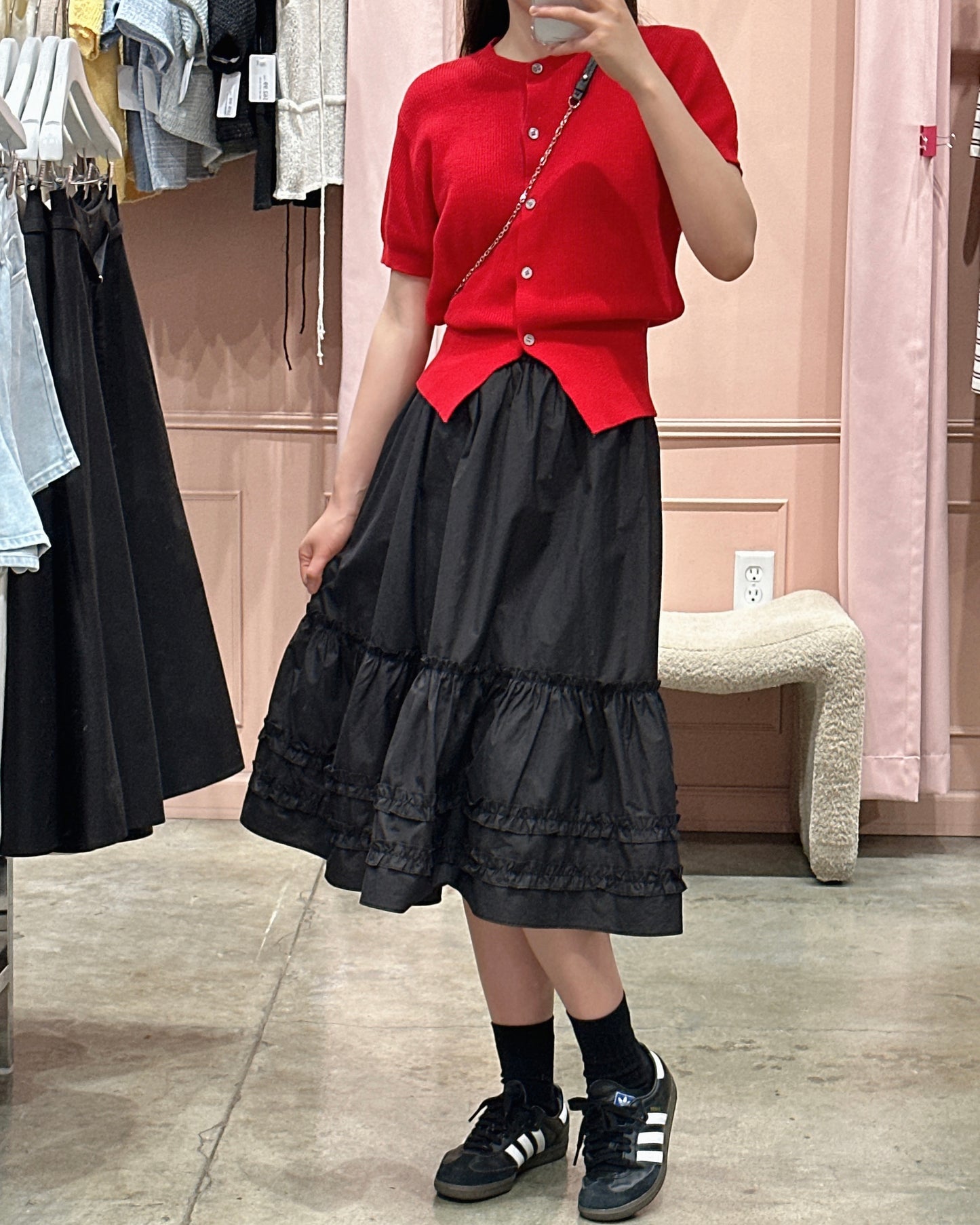 Frill Line Skirt
