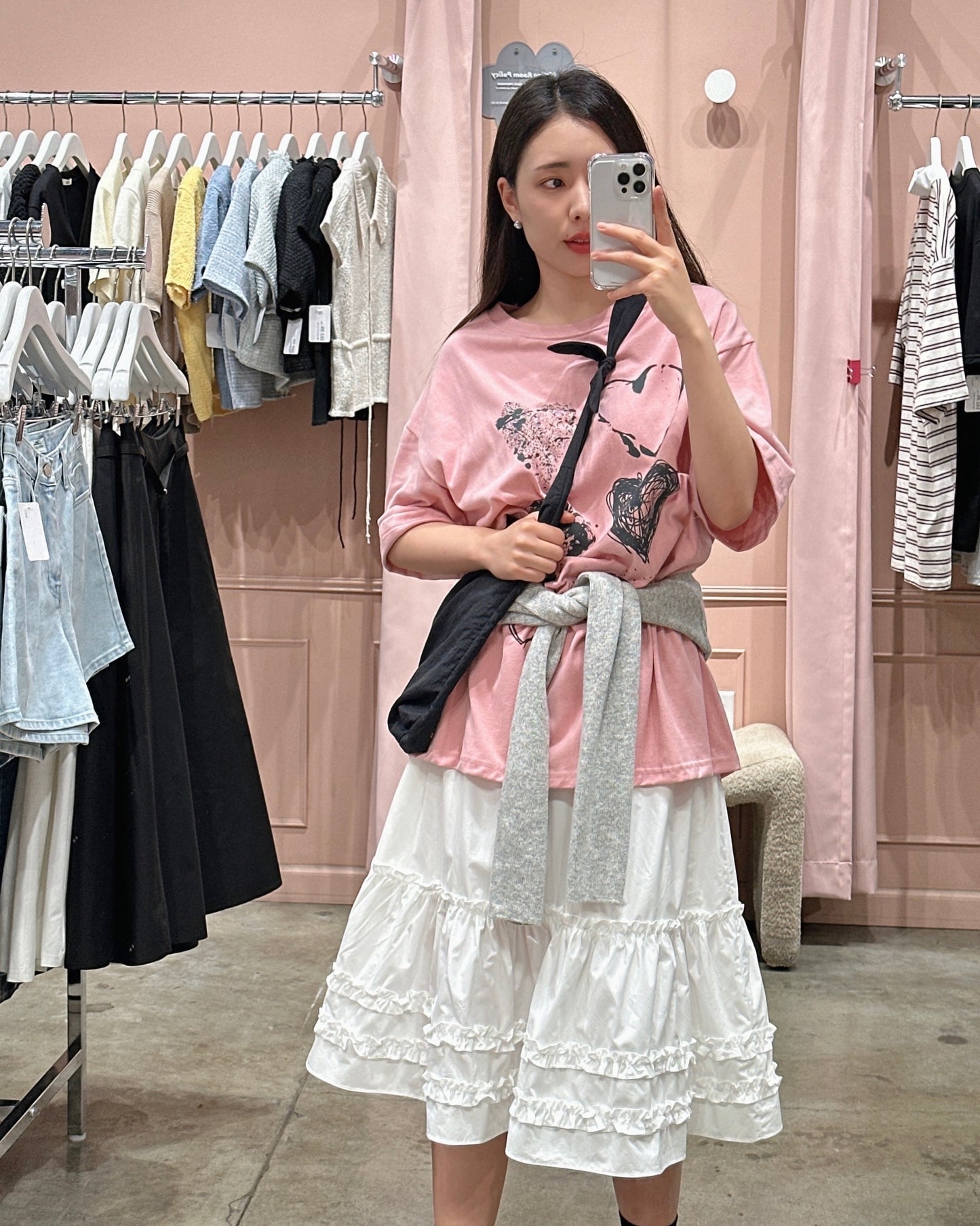 Frill Line Skirt