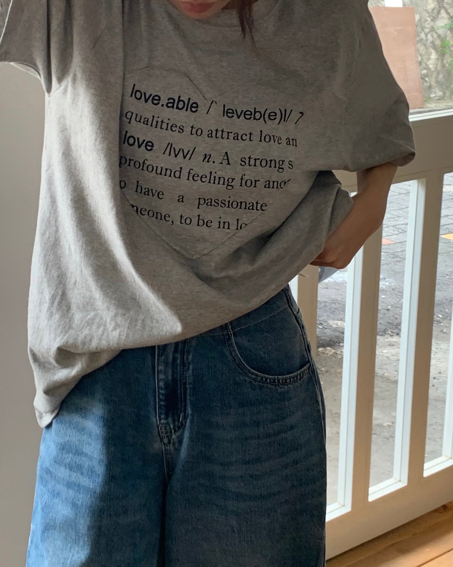 Loveable Heart Tee