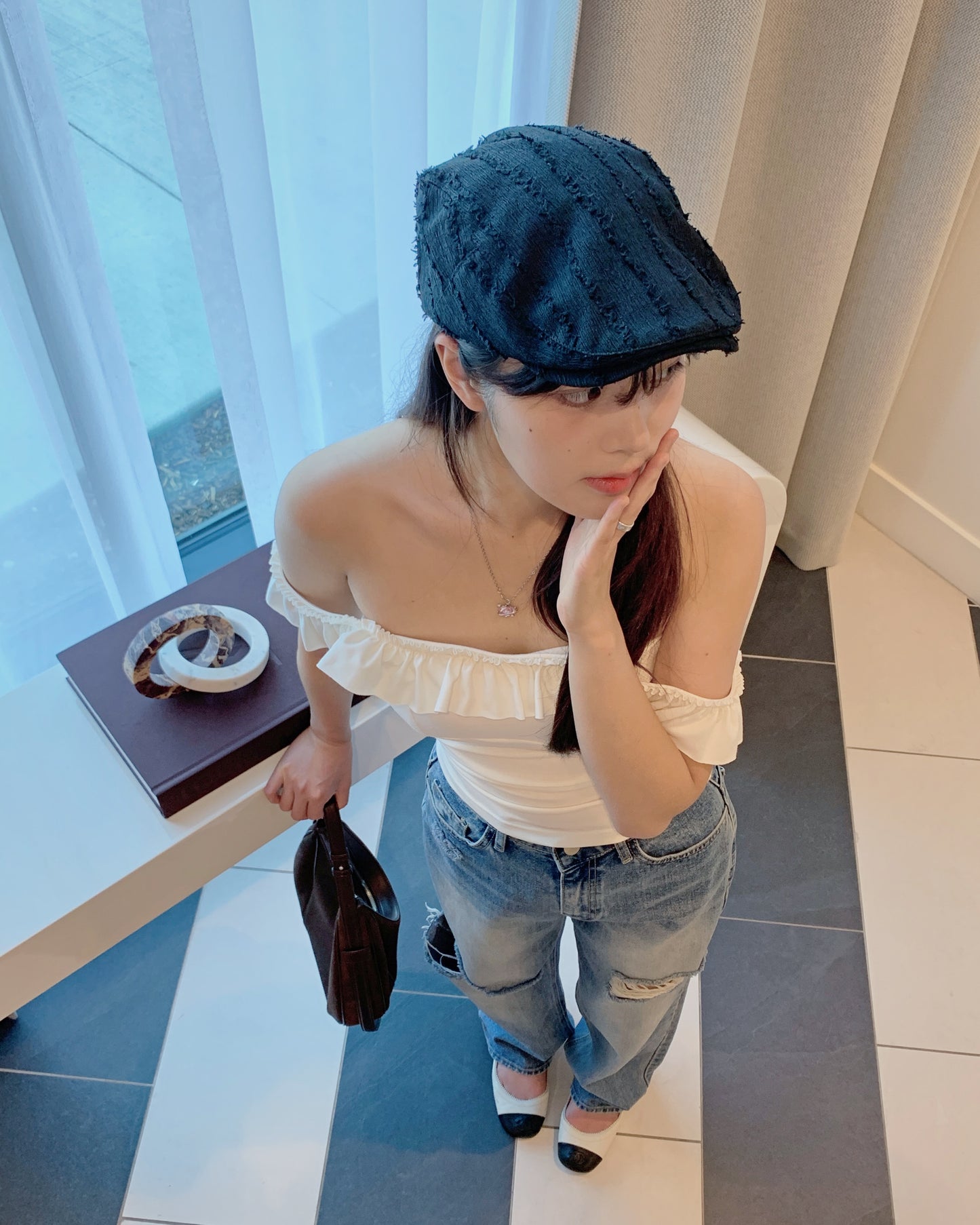 Angel Wing Top