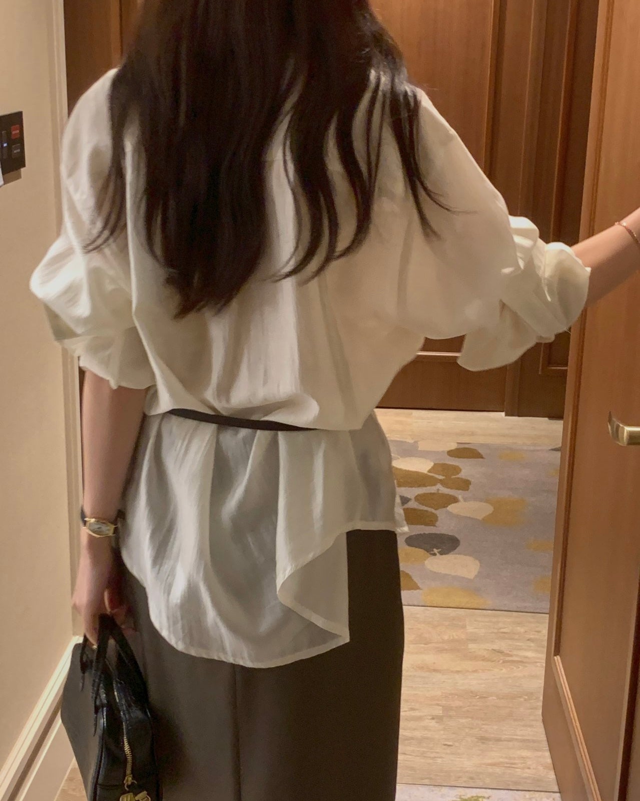 Sheer Double-Pocket Shirt