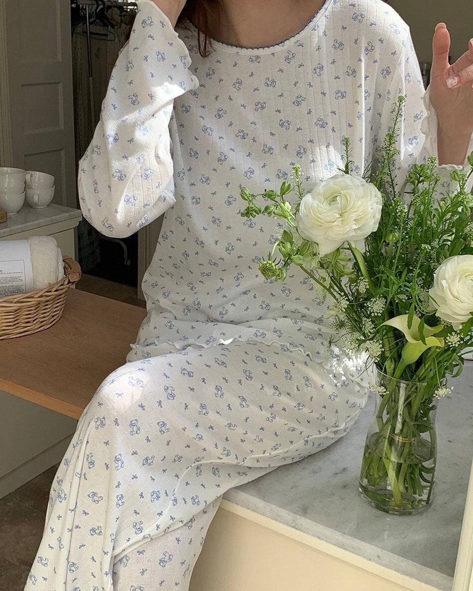 Teddy Cozy Pajama Set
