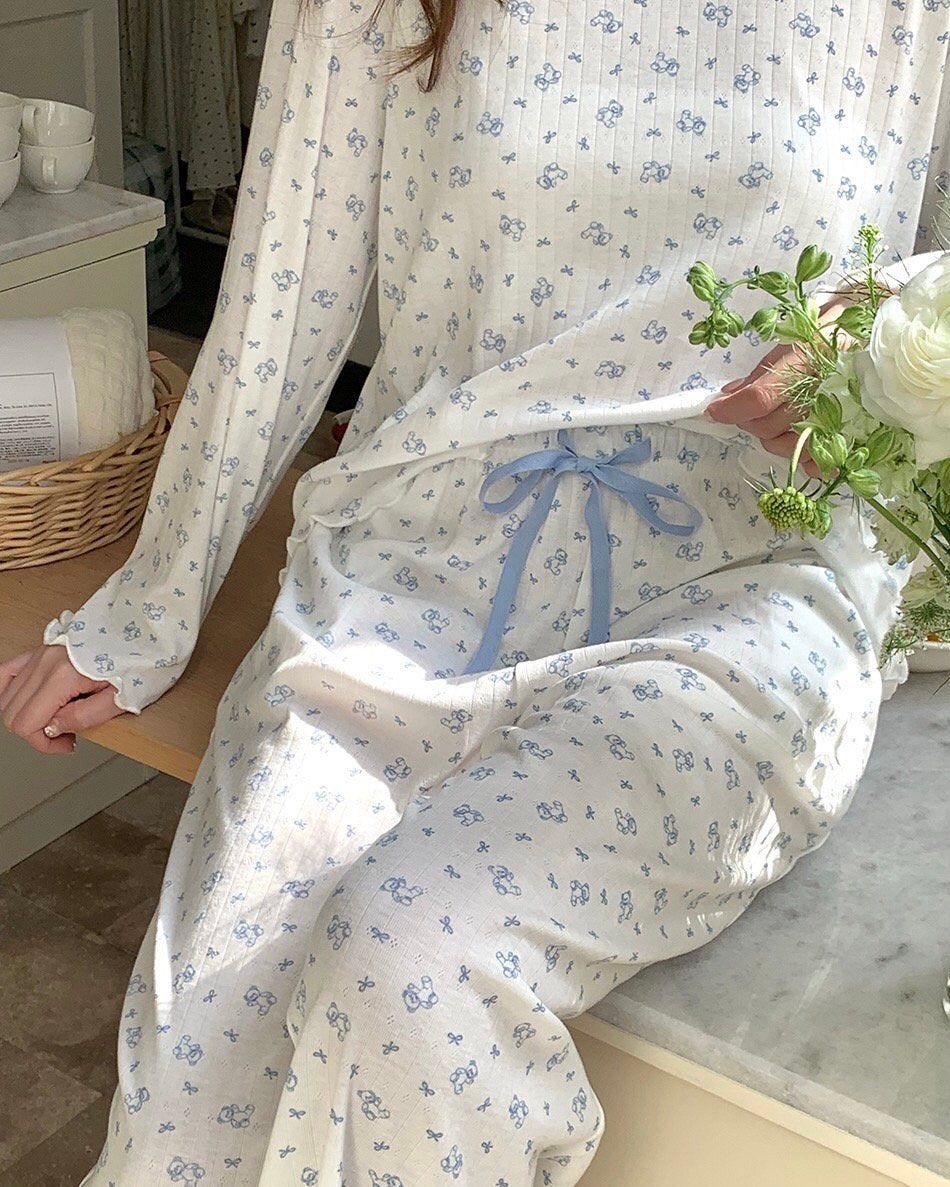 Teddy Cozy Pajama Set