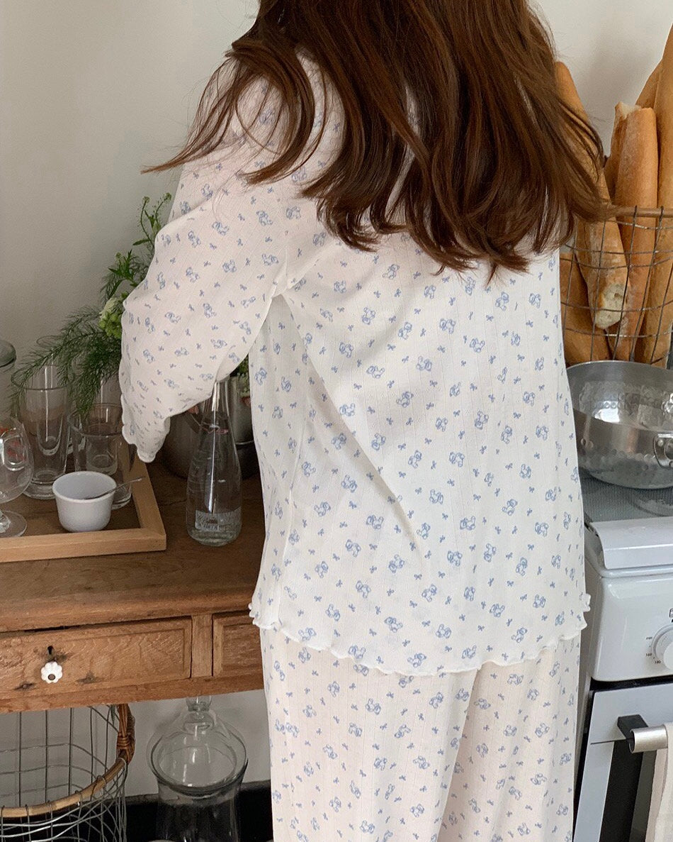 Teddy Cozy Pajama Set