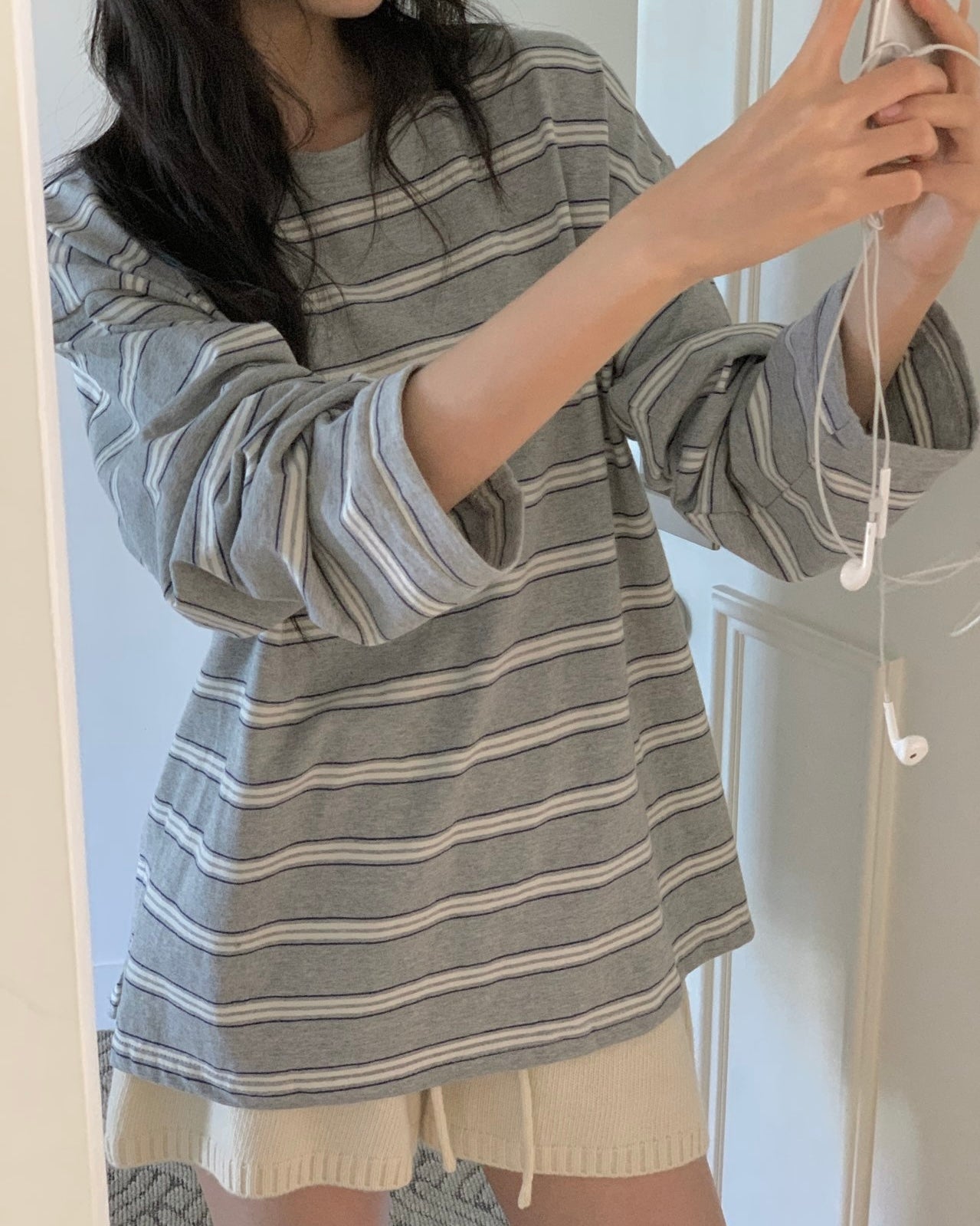 Lazy Morning Stripe Top