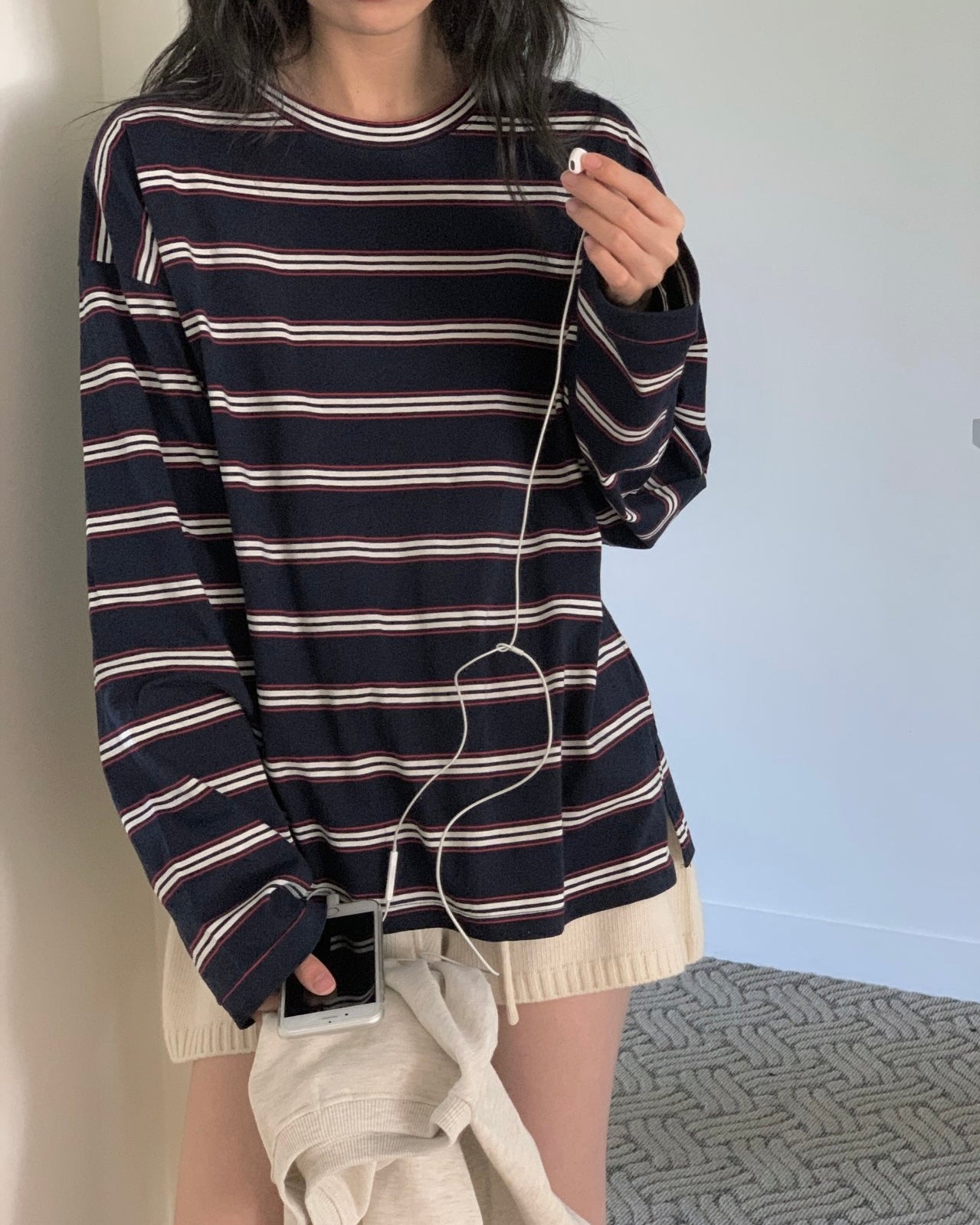 Lazy Morning Stripe Top