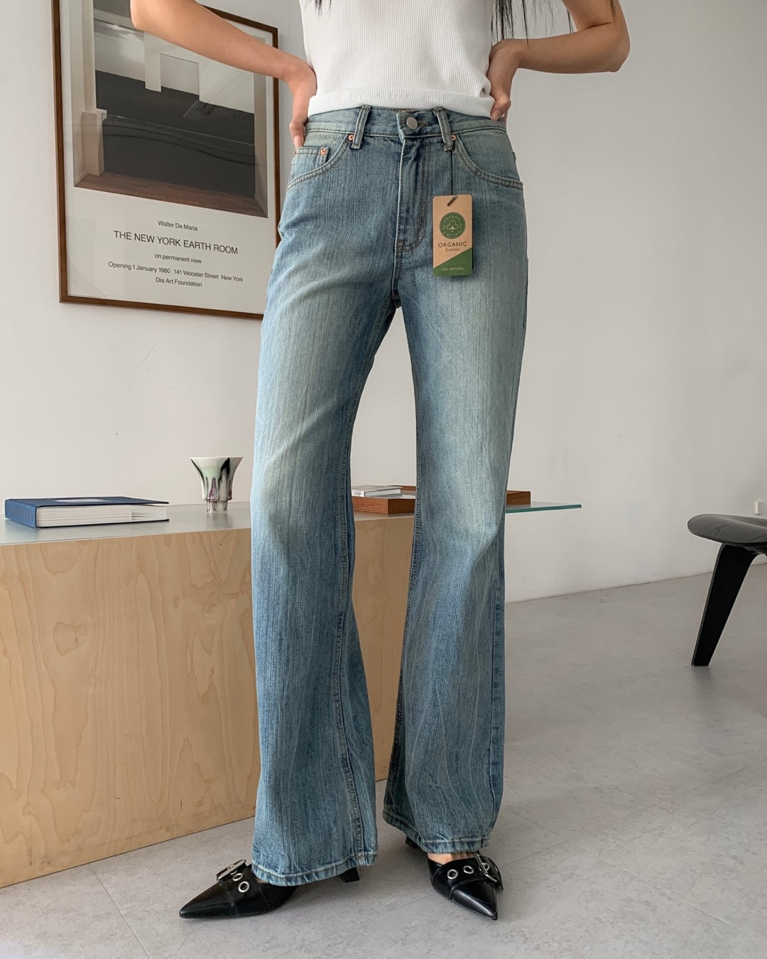 Organic Cotton Flare Jeans – Elsis Organic Cotton Flare Jeans – Elsis