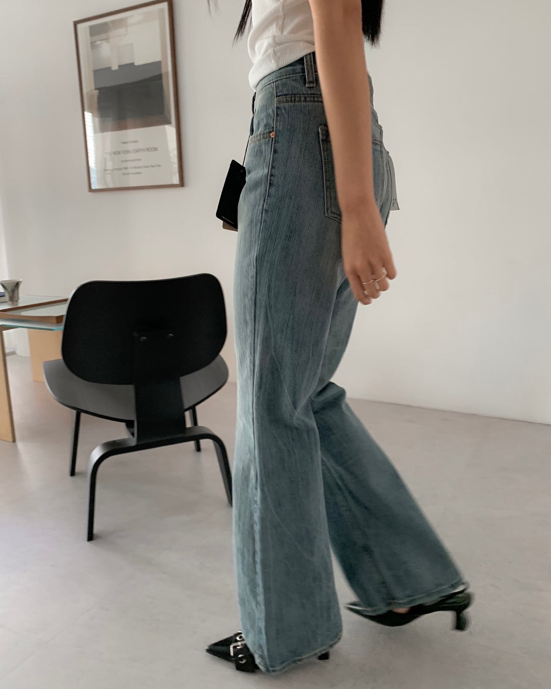 Organic Cotton Flare Jeans