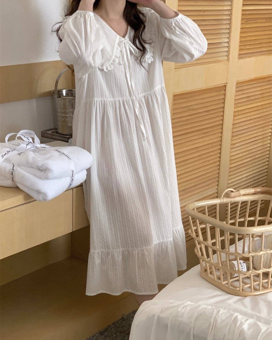 Lacy Bloom Sailor Sleep Dress