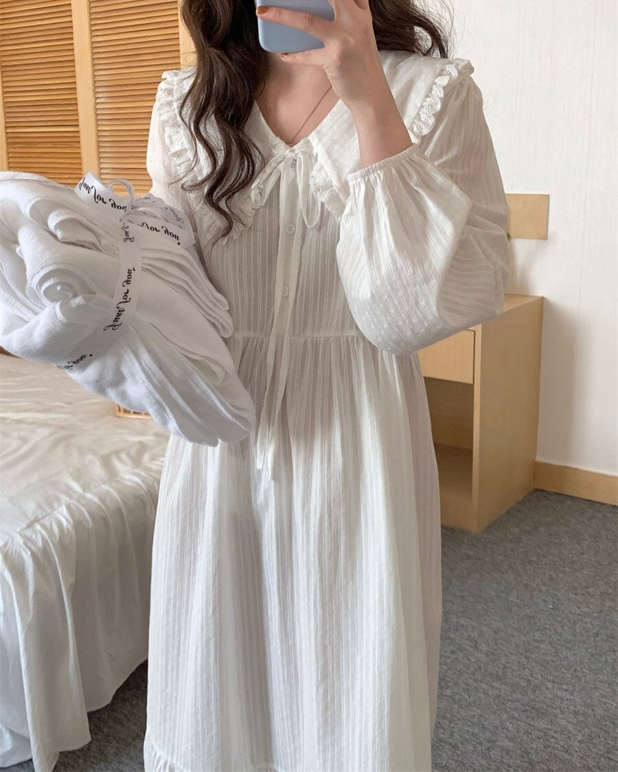 Lacy Bloom Sailor Sleep Dress