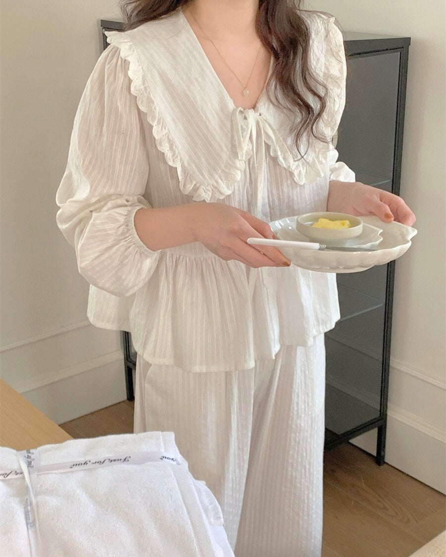 Lacy Bloom Sailor Pajama Set