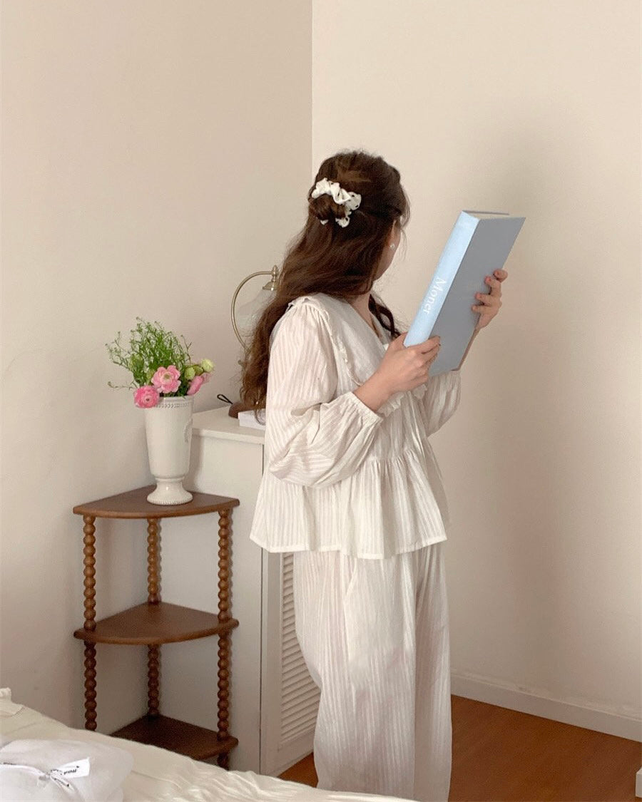 Lacy Bloom Sailor Pajama Set