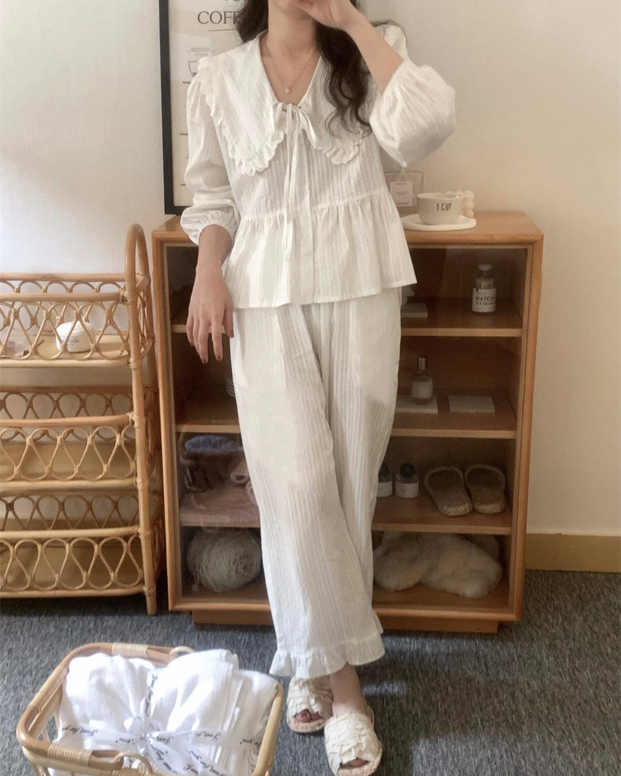Lacy Bloom Sailor Pajama Set