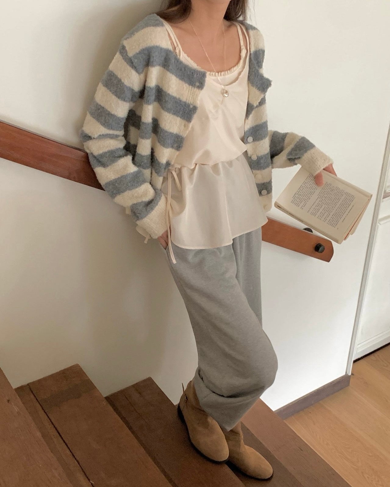 Cozy Breton Cardigan