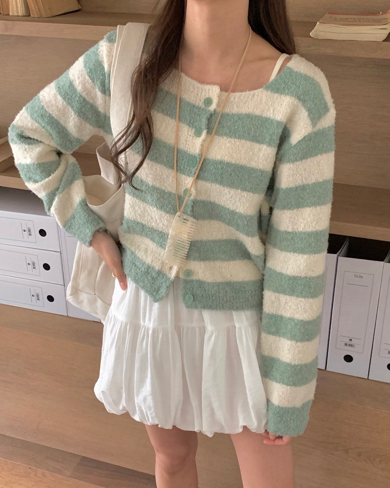 Cozy Breton Cardigan