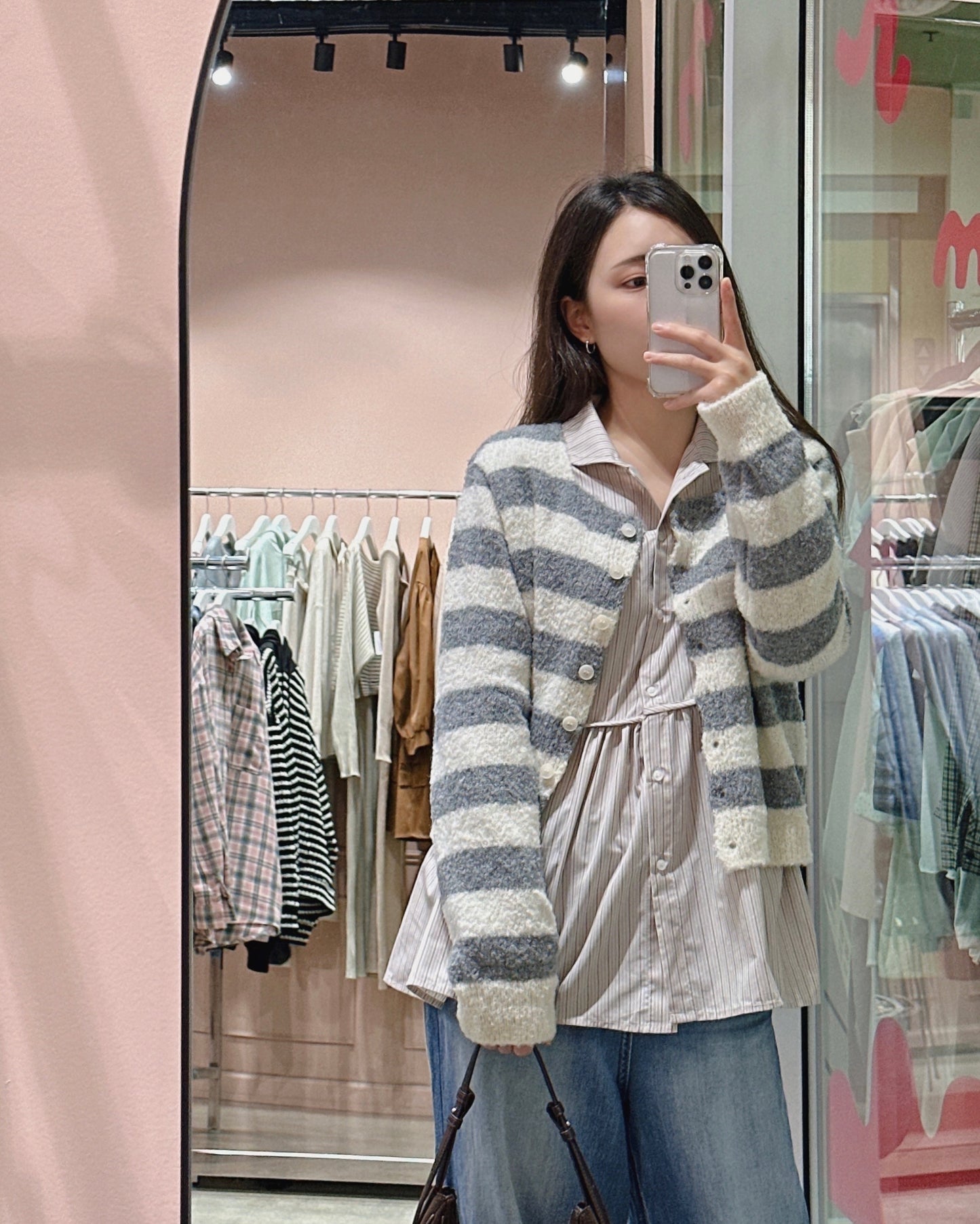 Striped Babydoll Shirt