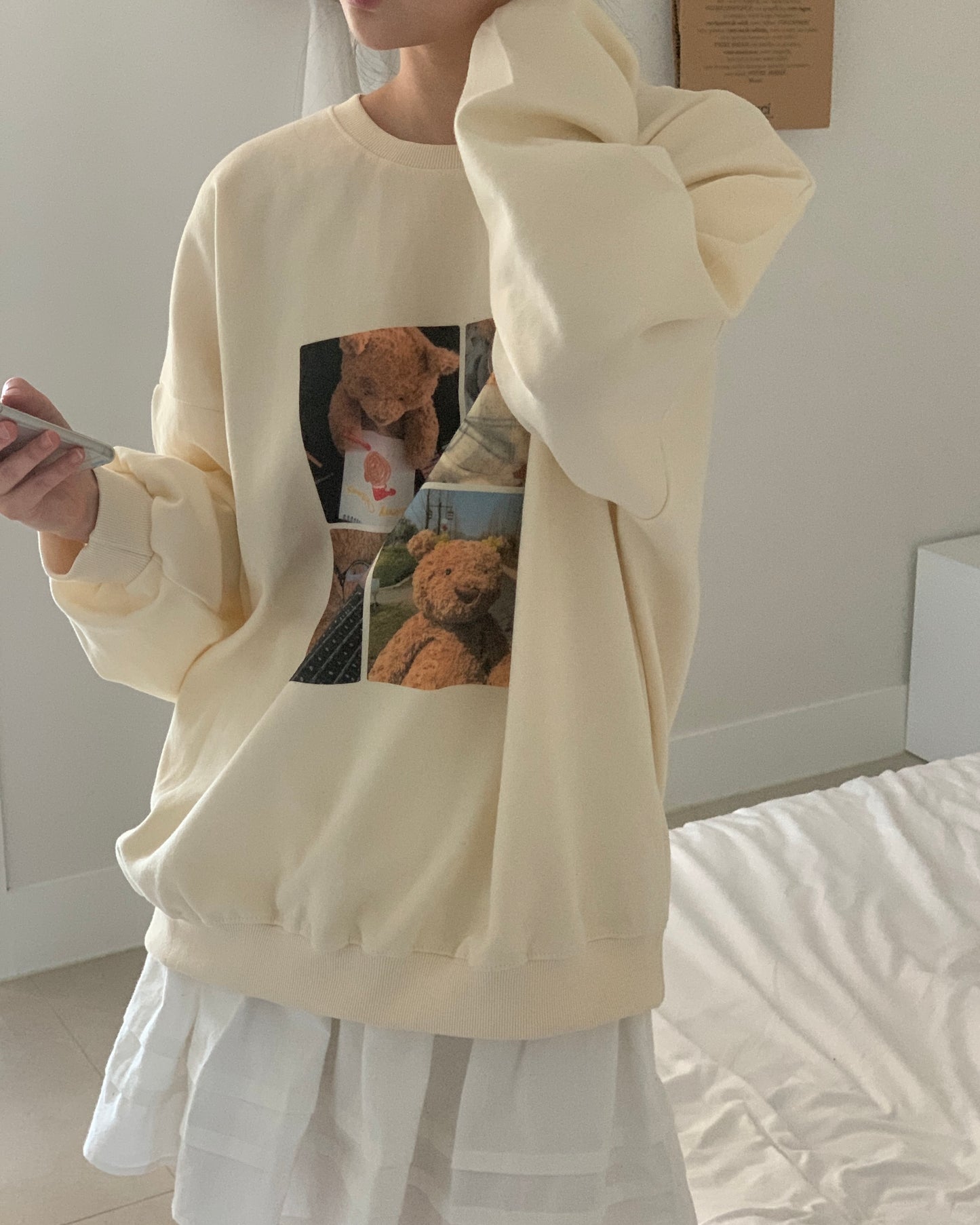 Bear's Diary Pullover