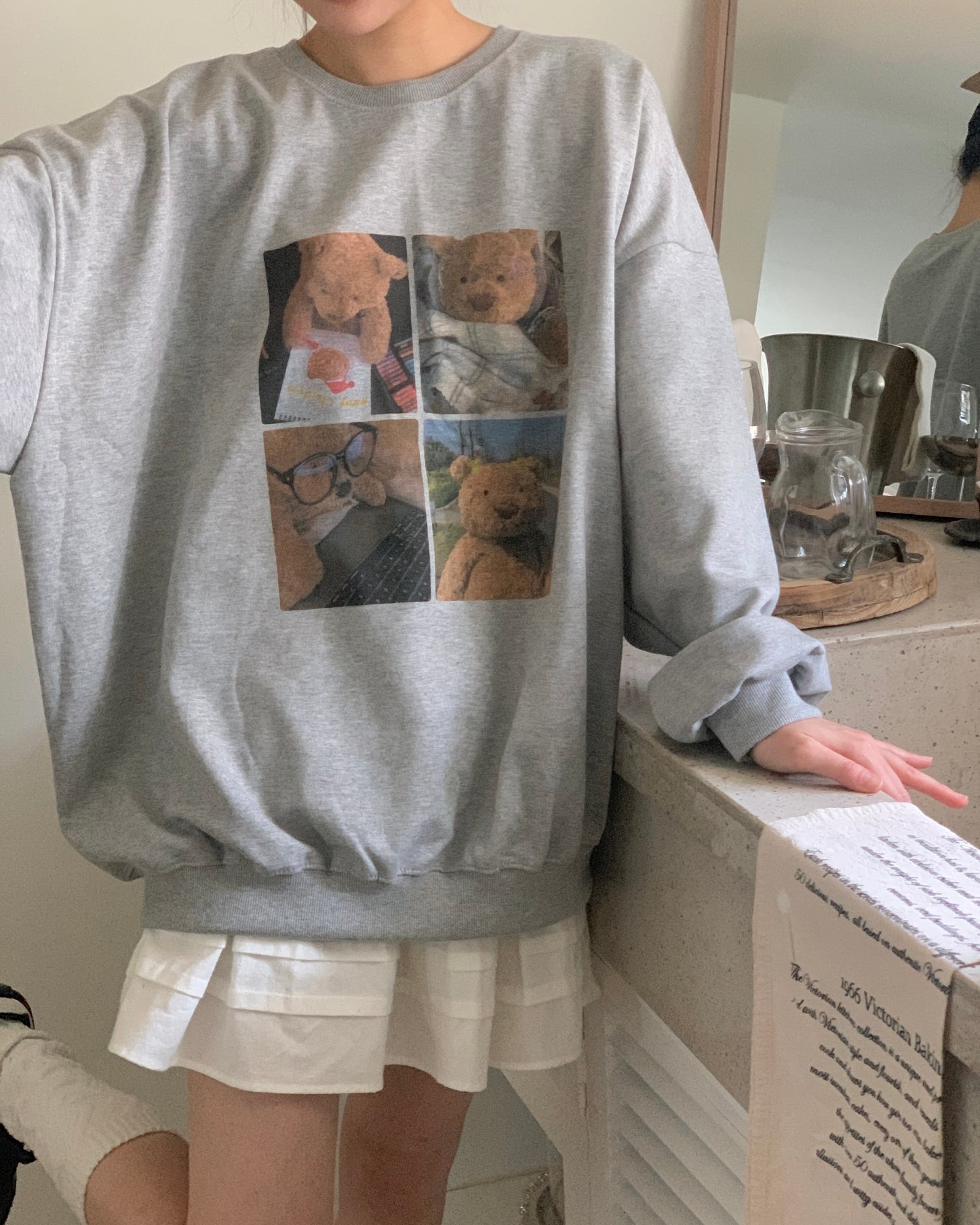 Bear's Diary Pullover