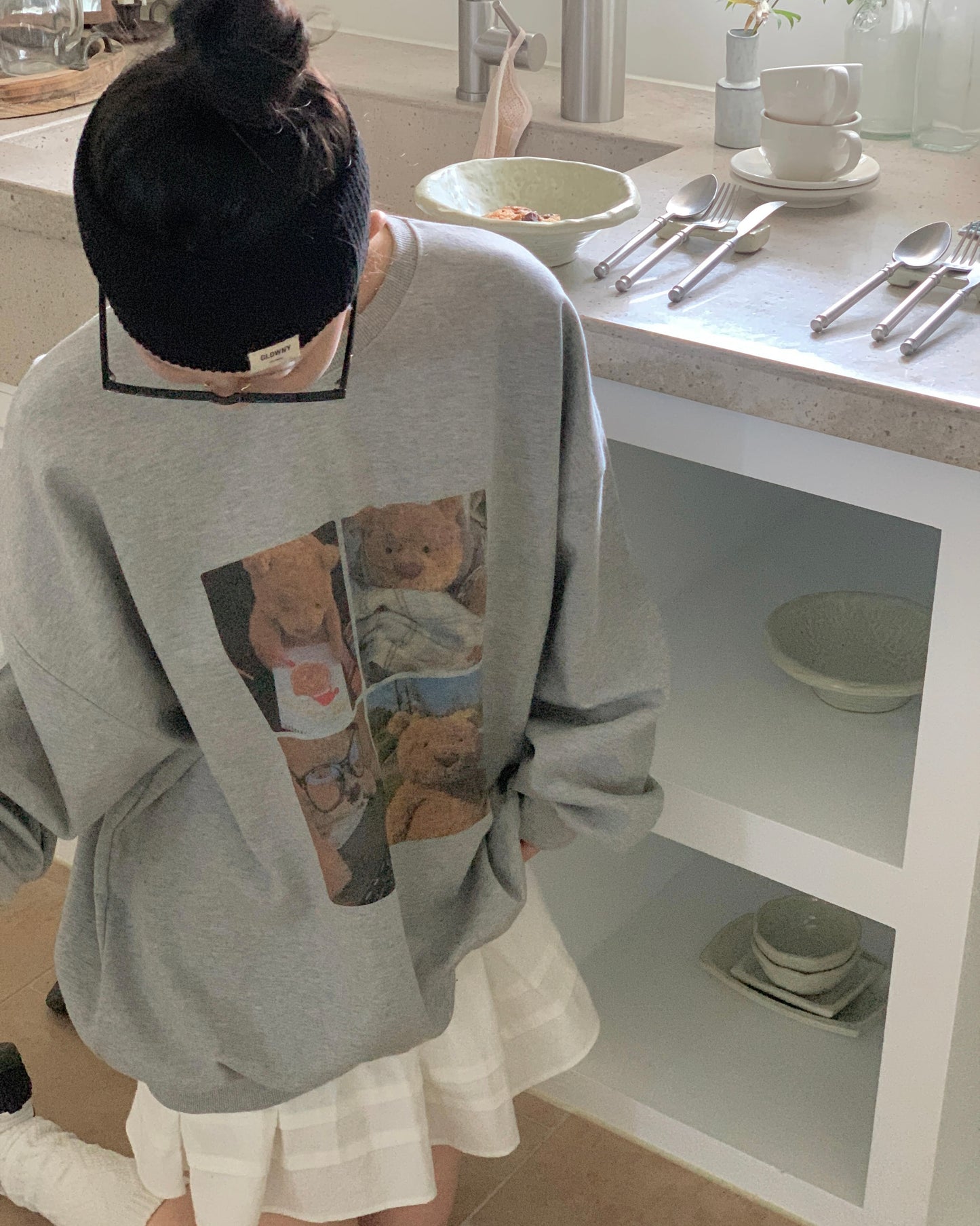 Bear's Diary Pullover