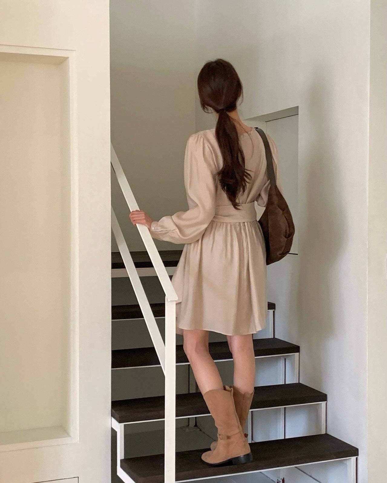 Shimmering Tie Dress