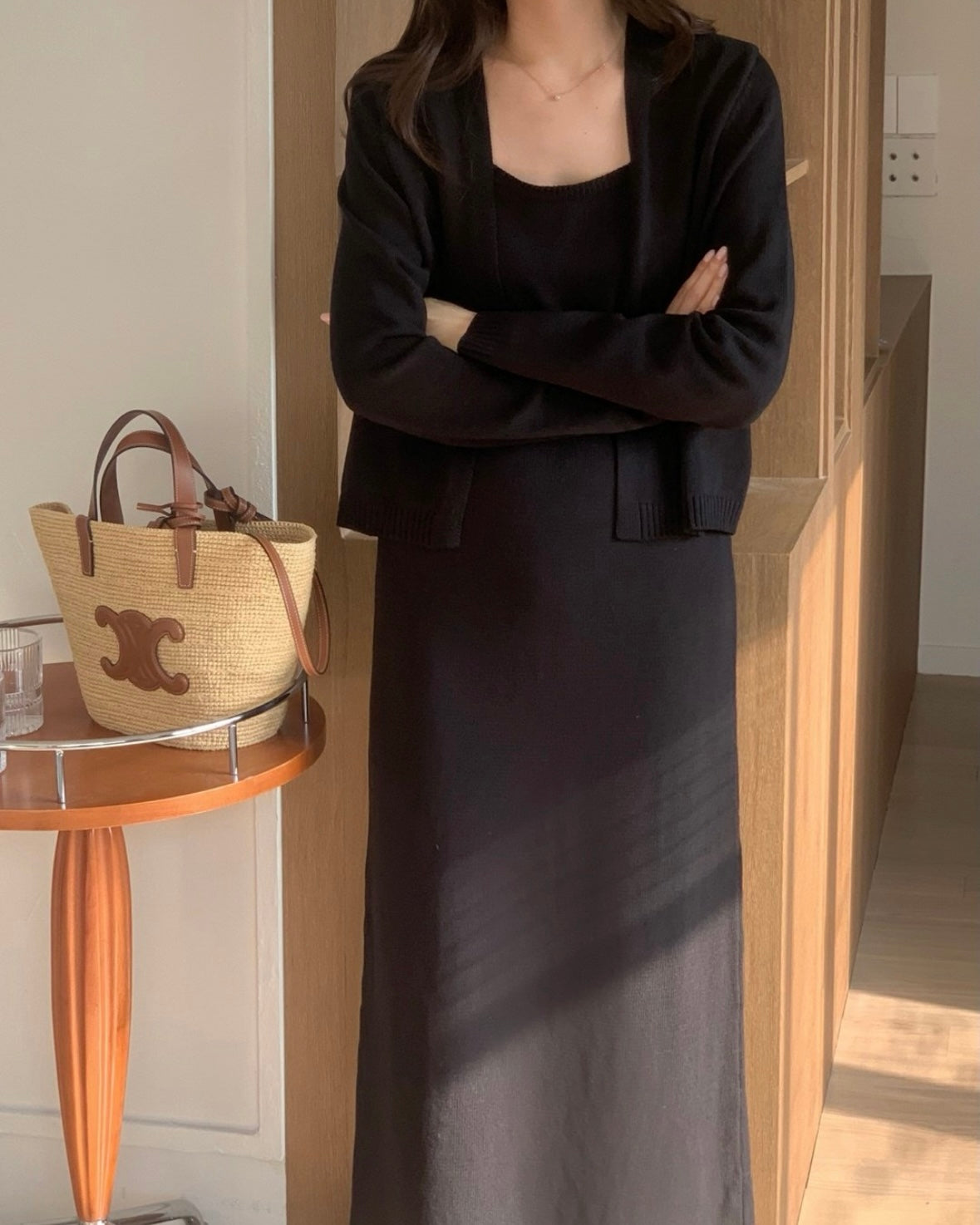 Cozy Layered Dress Set