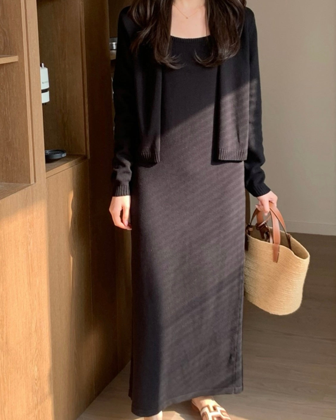 Cozy Layered Dress Set