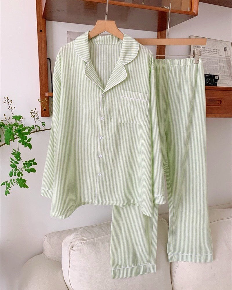 Sweet Lime Couple Pajamas