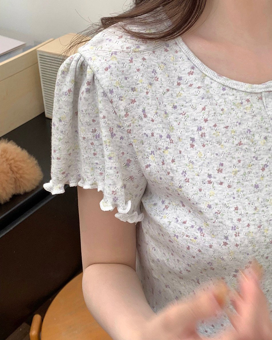Lettuce Edge Floral Lounge Set