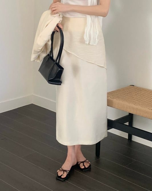 Asymmetrical Layered Skirt