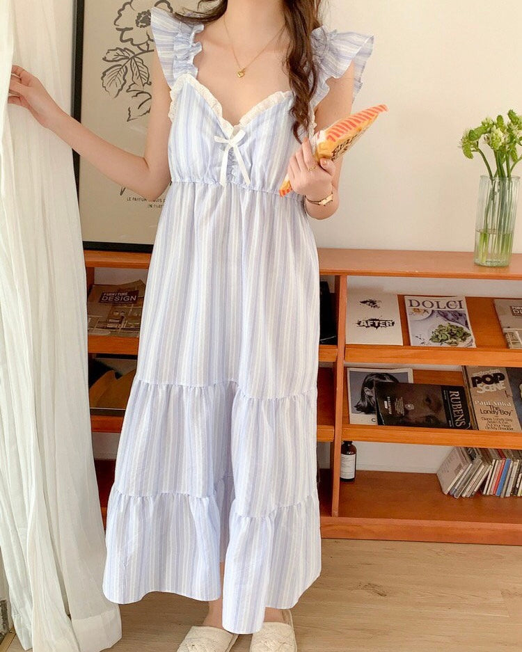 Sweet Stripe Matching Pajamas