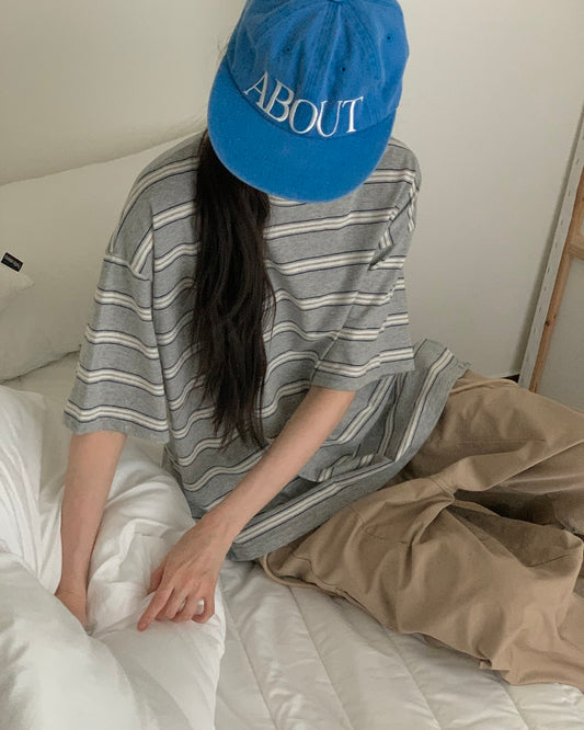 Striped Oversized Tee