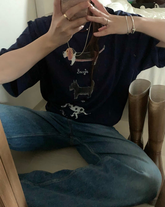 Three Dogs Tee
